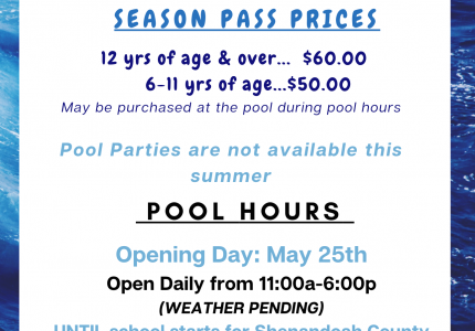 Pool Information Infographic